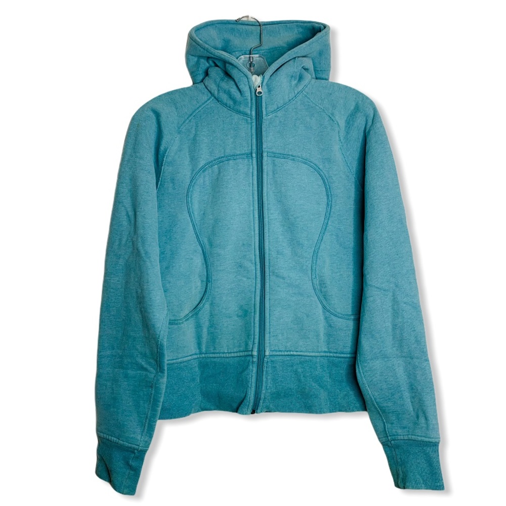 LULULEMON Jacket Turquoise Scuba Hoodie